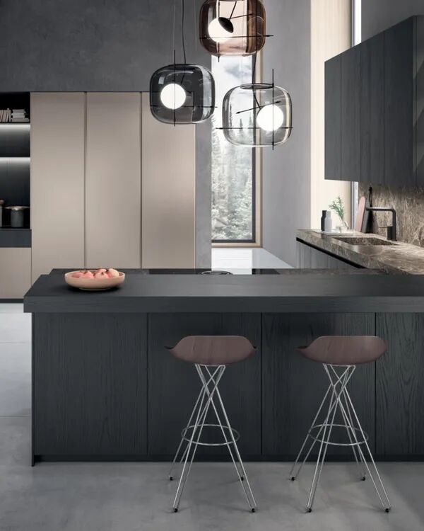 Colonne rangement sur mesure four et cellier